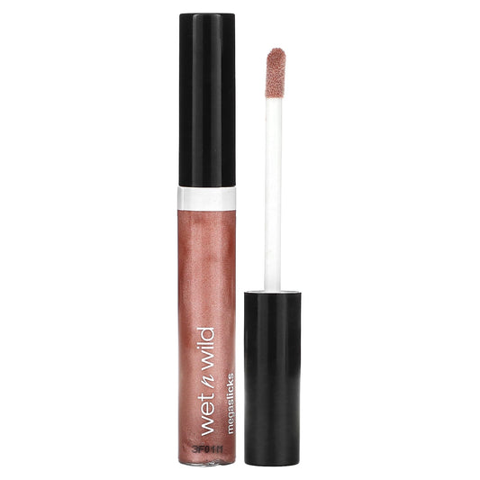 wet n wild, MegaSlicks, Lip Gloss, 554B Bronze Berry, 0.2 fl oz (6 ml) - Image 1