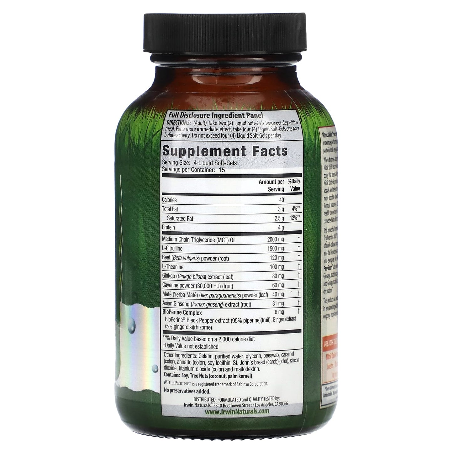 Boost Nitric Oxide for Ultimate Performance with Irwin Naturals - Image 2
