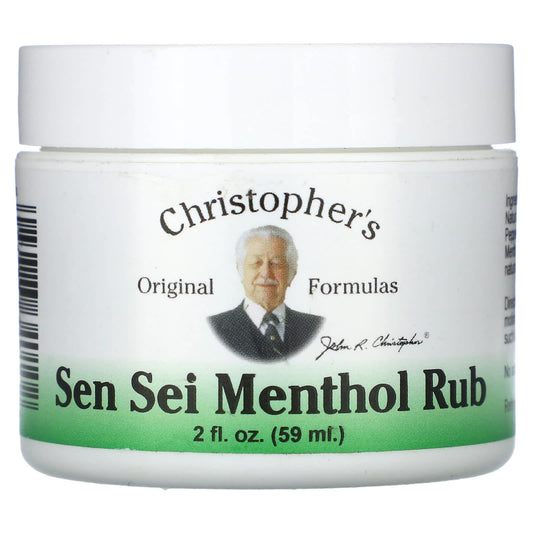 Christopher's Sen Sei Menthol Rub for Tension Headaches & Sinus Relief - Image 1