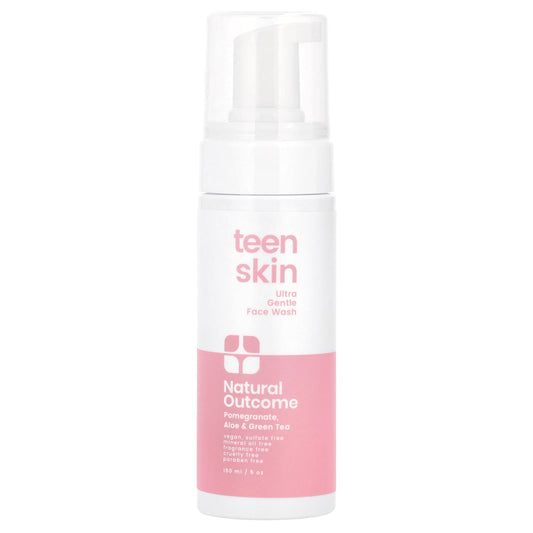Natural Outcome, Teen Skin, Ultra Gentle Face Wash, 5 oz (150 ml) - Image 1
