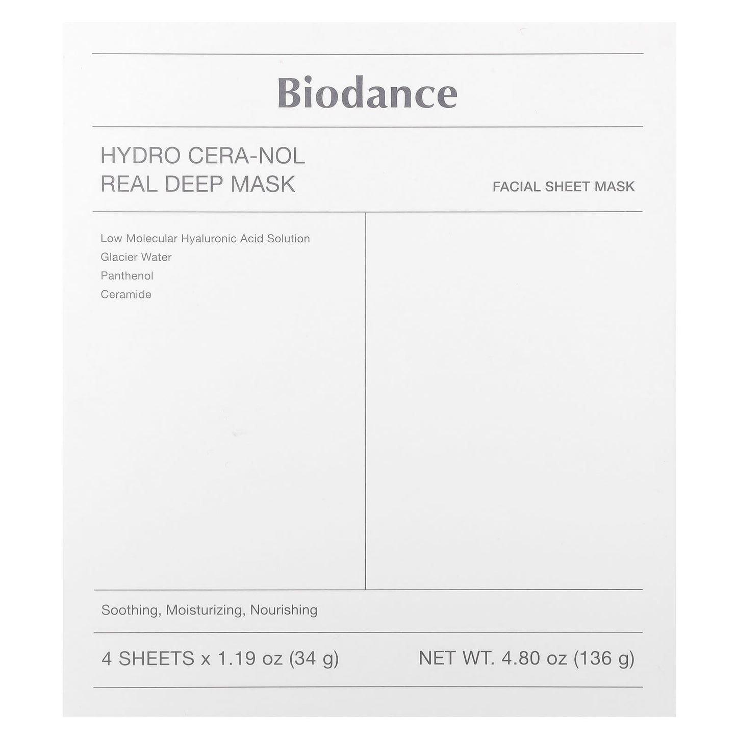 Biodance Hydro Cera-Nol Face Mask for Deep Beauty & Hydration - Image 2