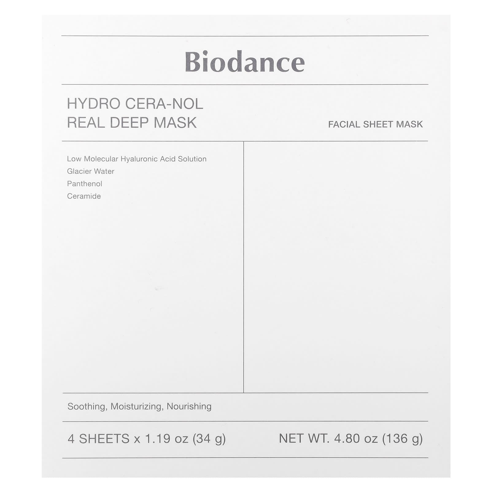 Biodance Hydro Cera-Nol Face Mask for Deep Beauty & Hydration - Image 2