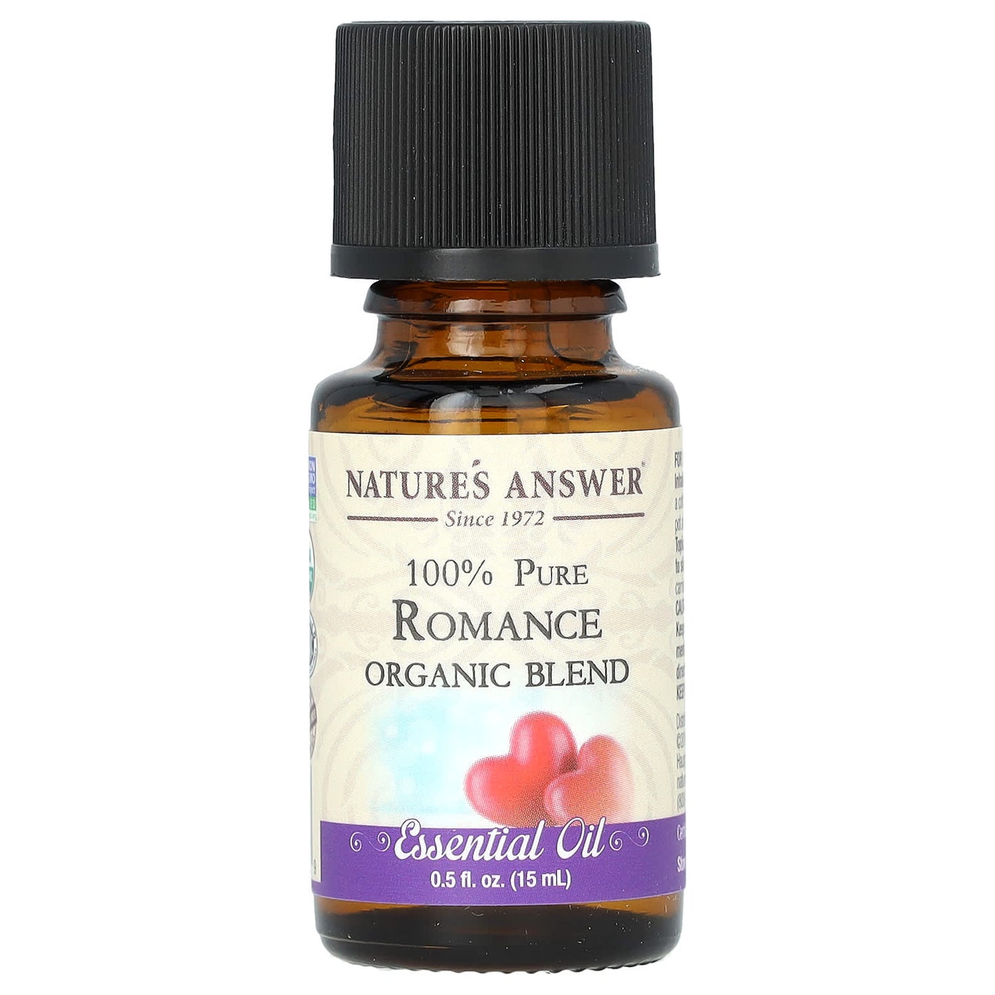 Nature's Answer, 100% Pure Organic Essential Oil, Romance, 0.5 fl oz (15 ml) - Image 1