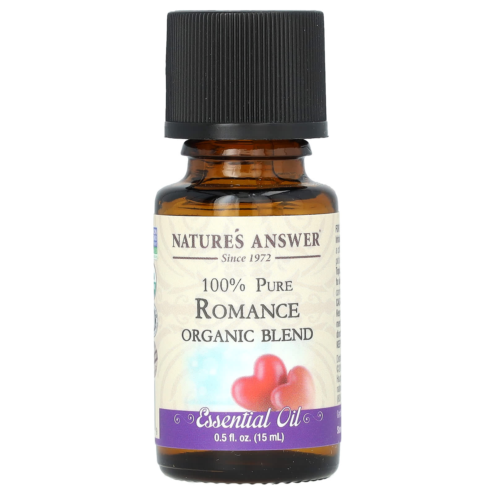 Nature's Answer, 100% Pure Organic Essential Oil, Romance, 0.5 fl oz (15 ml) - Image 1