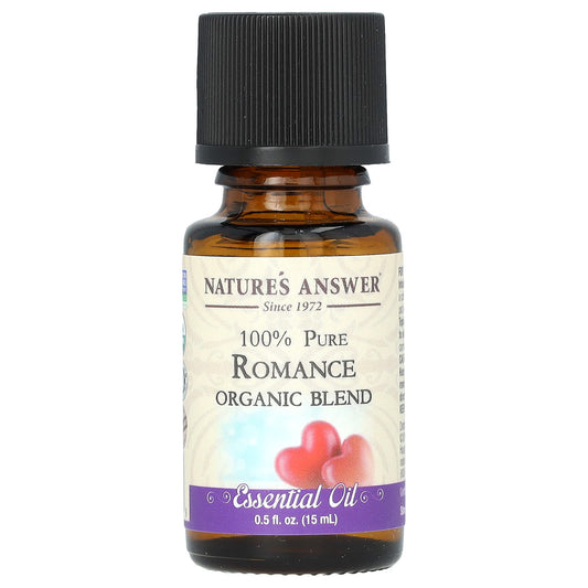 Nature's Answer, 100% Pure Organic Essential Oil, Romance, 0.5 fl oz (15 ml) - Image 1