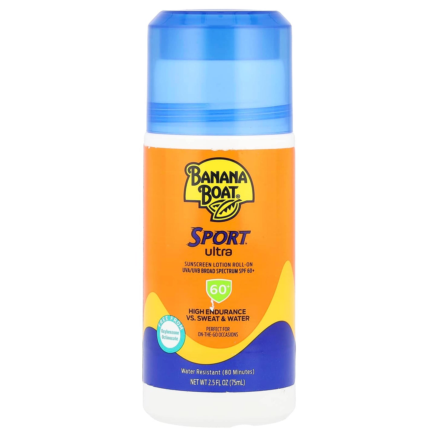 Banana Boat Sport Ultra Roll-On SPF 60+ Sunscreen, 2.5 fl oz - Image 1
