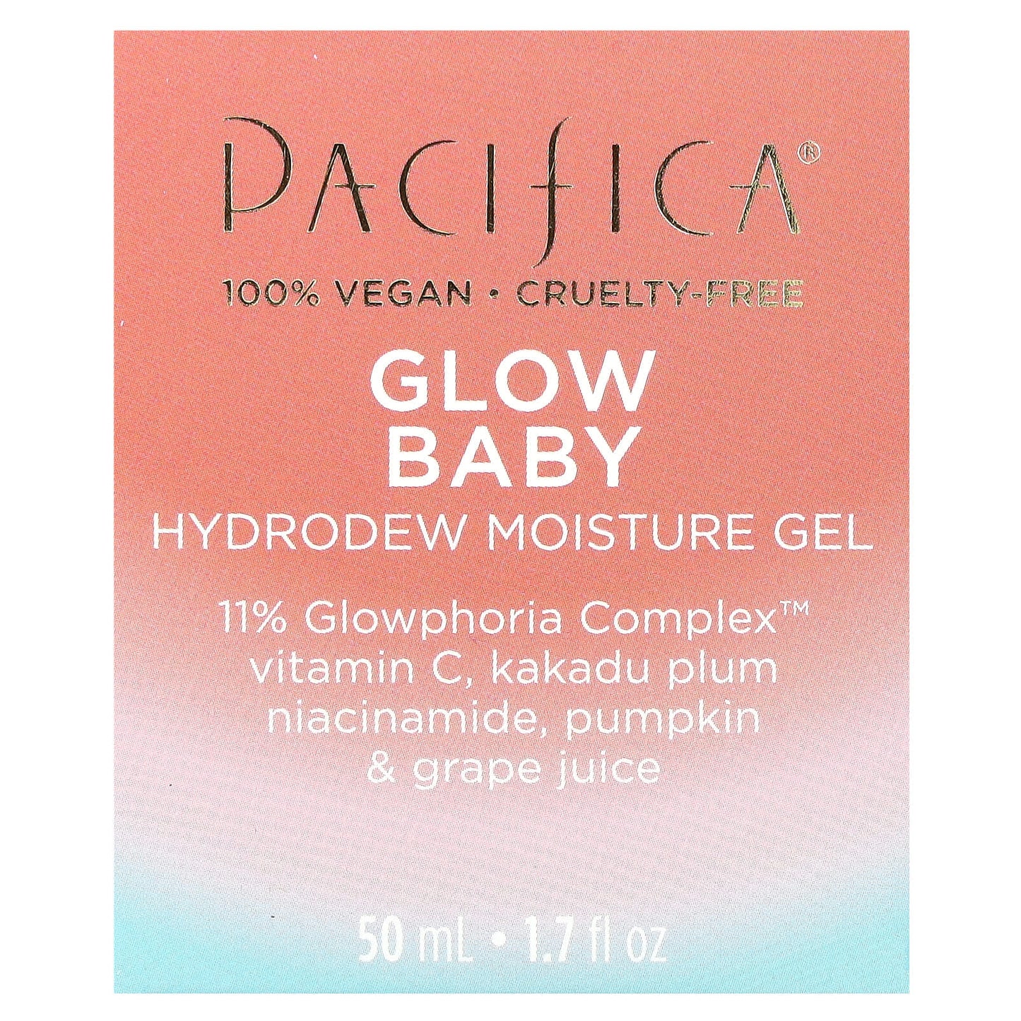 Pacifica, Glow Baby, Hydrodew Moisture Gel, 1.7 fl oz (50 ml) - Image 2