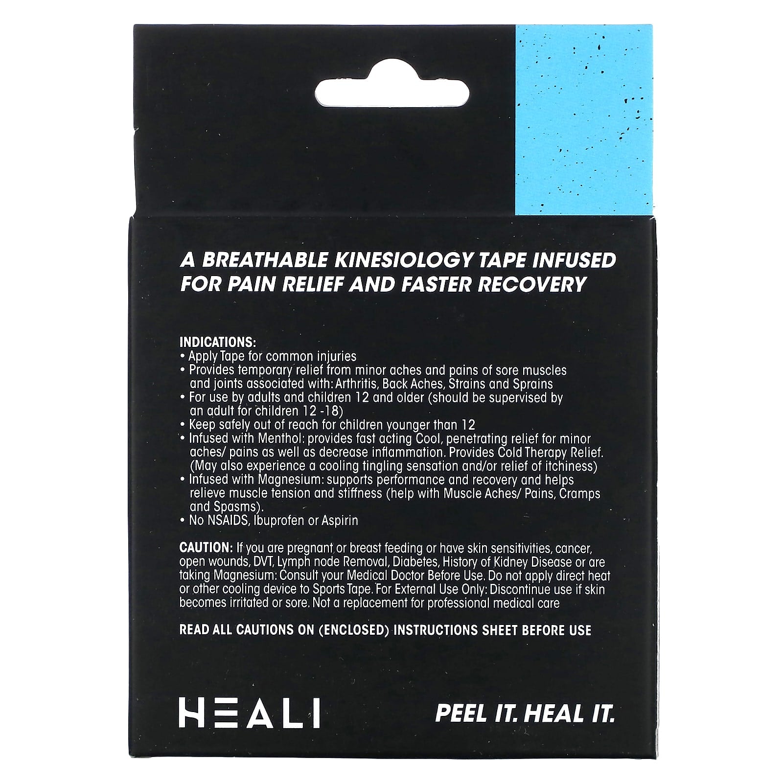 Heali Medical Corp Breathable Kinesiology Tape for Pain Relief & Recovery - Image 2