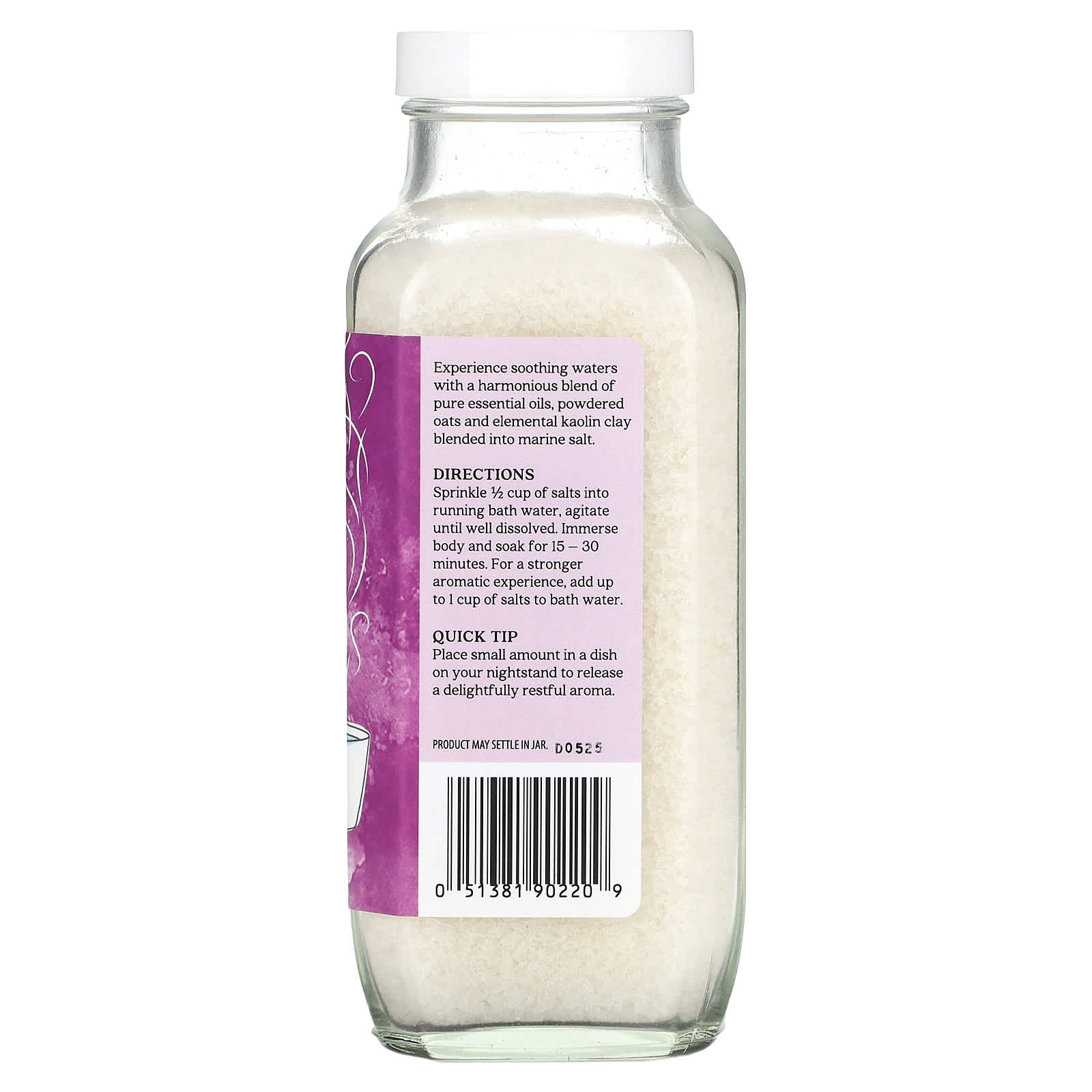 Relax with Soothing Aura Cacia Body Soak, 18.5 oz - Image 2