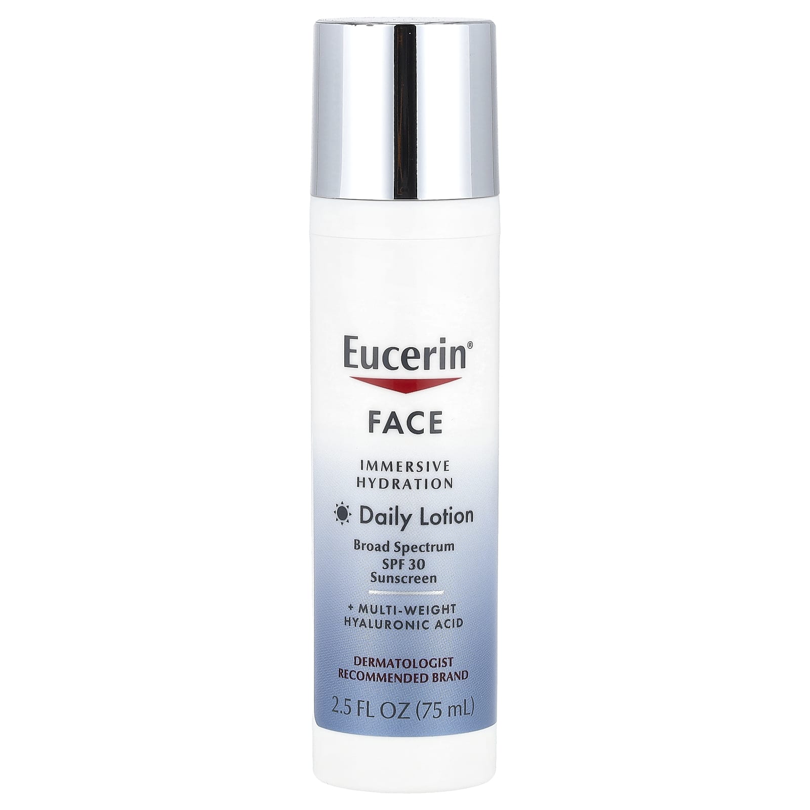 Eucerin Immersive Hydration Daily Lotion, SPF 30, Fragrance Free - Image 1