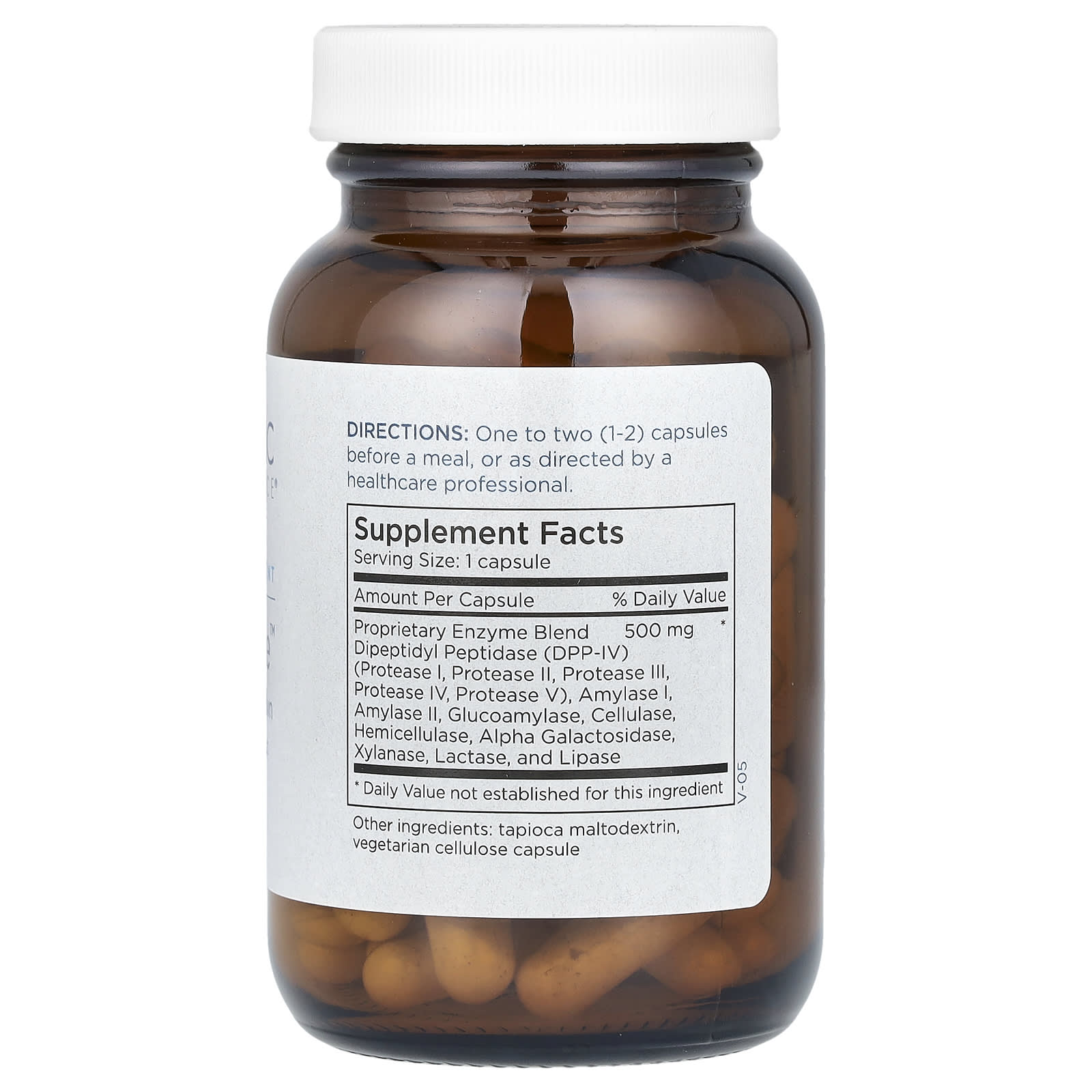 Metabolic Maintenance, GluDaZyme, 60 Capsules - Image 2