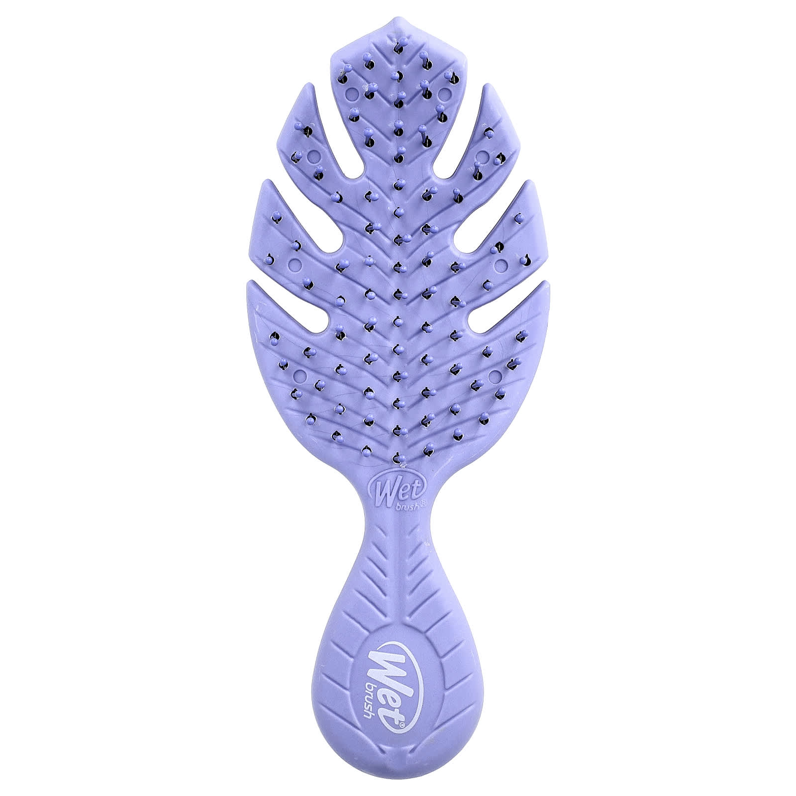 Wet Brush, Go Green™ Mini Detangler, Purple, 1 Brush - Image 1