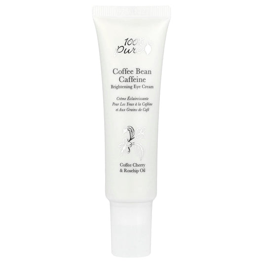 100% Pure Coffee Bean Caffeine Eye Cream for Brighter, Smoother Eyes - Image 1