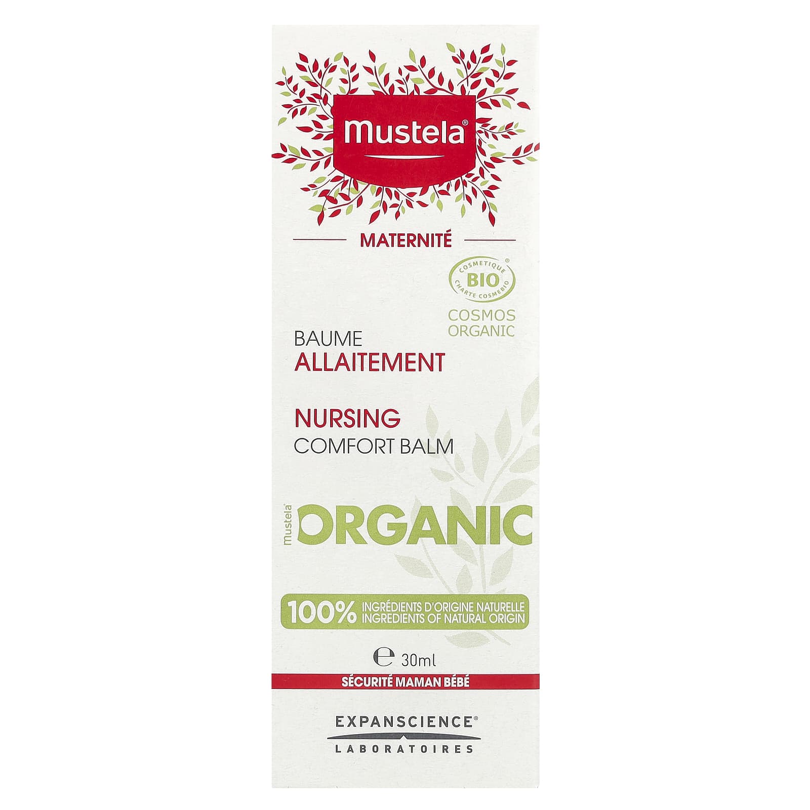 Mustela, Organic Nursing Comfort Balm, 30 ml - Image 2