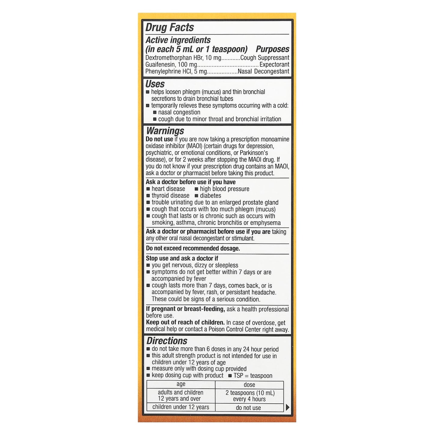 Tukol, Honey, Cough & Congestion, Ages 12+, Natural Honey, 4 fl oz (118 ml) - Image 2