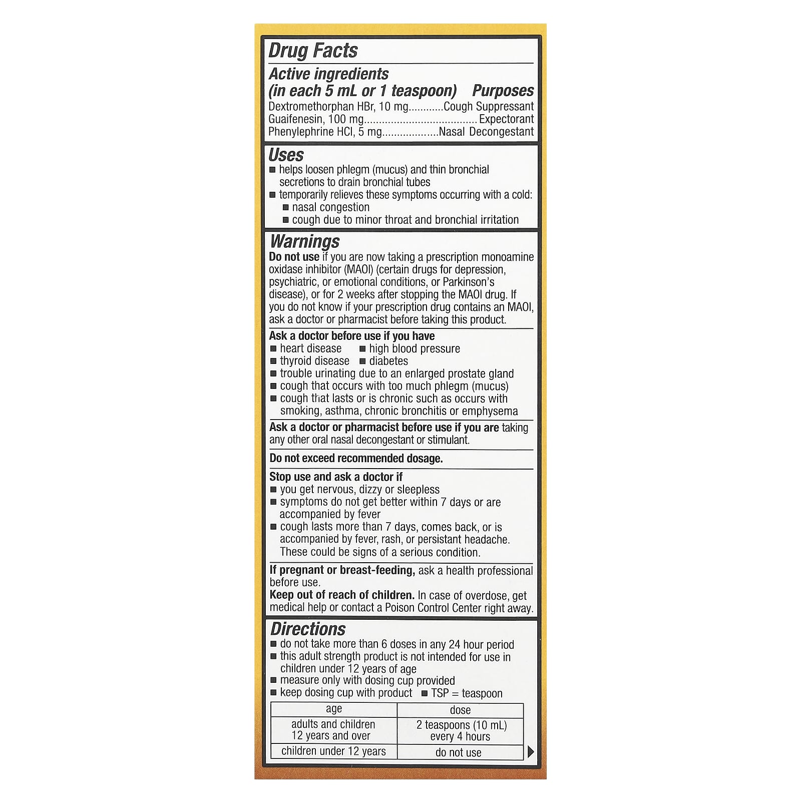 Tukol, Honey, Cough & Congestion, Ages 12+, Natural Honey, 4 fl oz (118 ml) - Image 2