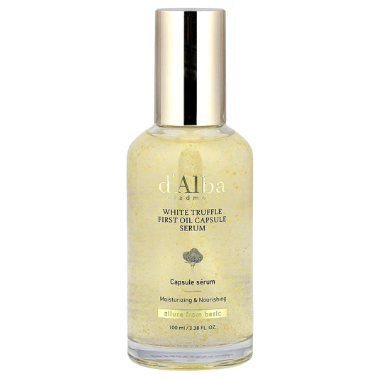 d'Alba White Truffle First Oil Capsule Serum for Nourished Skin - Image 1