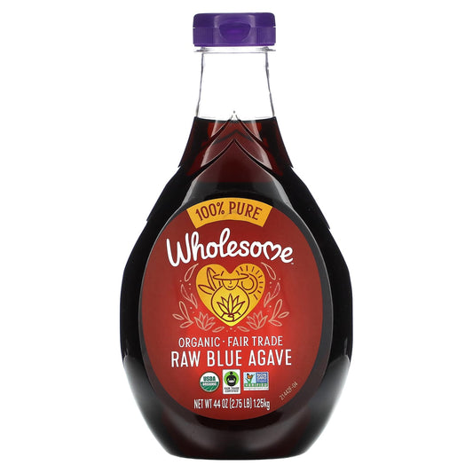 Wholesome Sweeteners, Organic Raw Blue Agave, 44 oz (1.25 kg) - Image 1