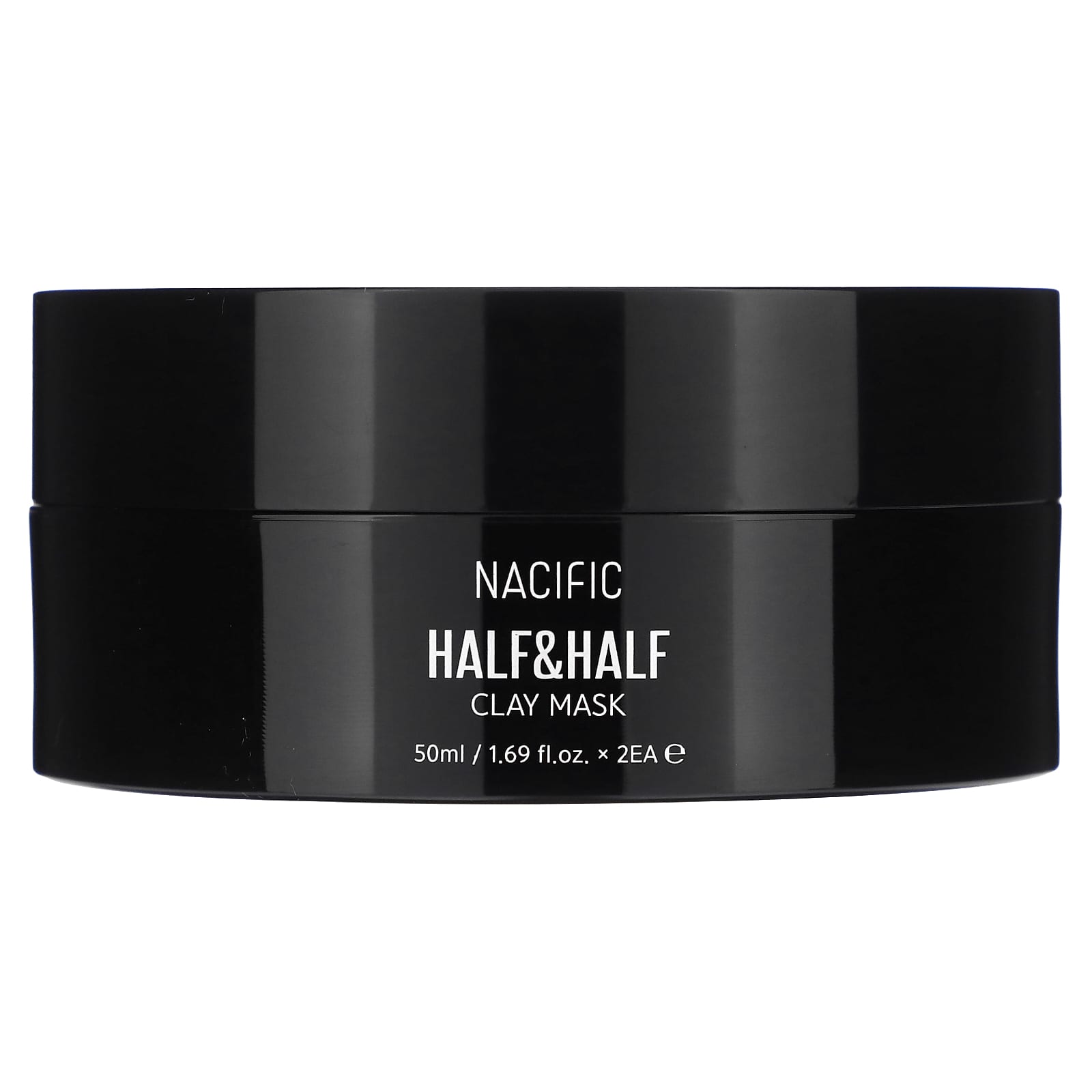 Nacific, Half & Half, Clay Beauty Mask, 2 Clay Masks, 1.69 fl oz (50 ml) Each - Image 1