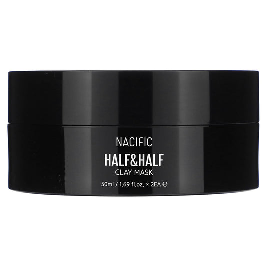 Nacific, Half & Half, Clay Beauty Mask, 2 Clay Masks, 1.69 fl oz (50 ml) Each - Image 1