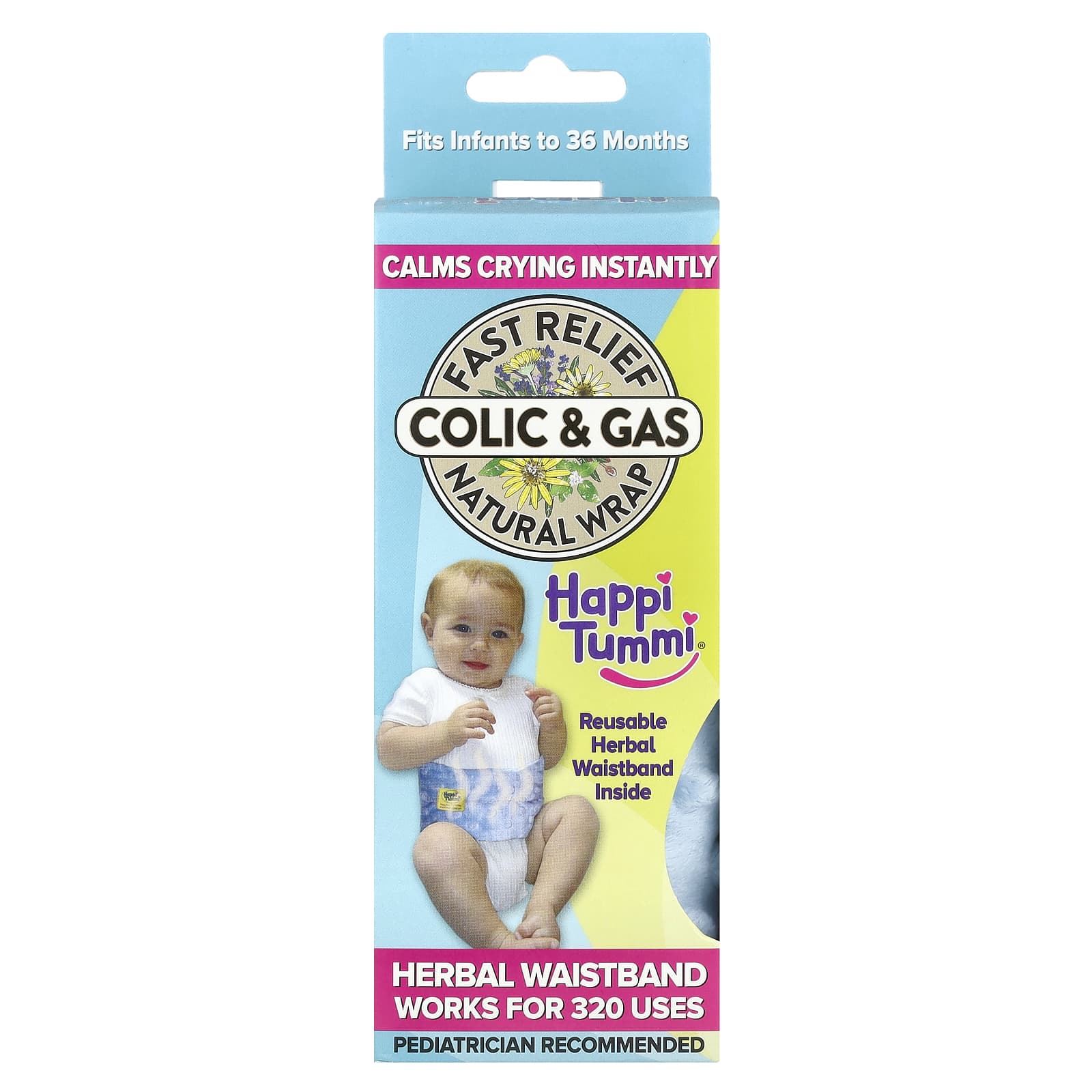 Natural Colic Relief for Infants with Happi Tummi, Fast & Effective - Image 1
