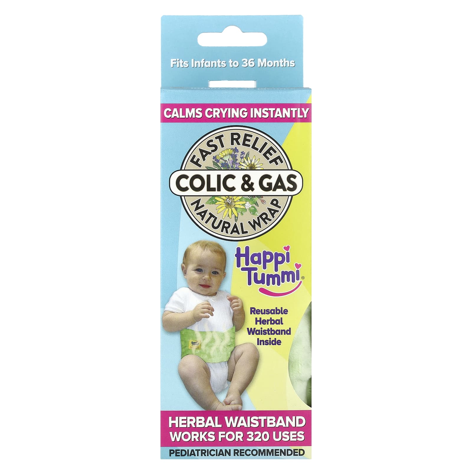 Natural Colic Relief for Infants & Toddlers - Happi Tummi - Image 1