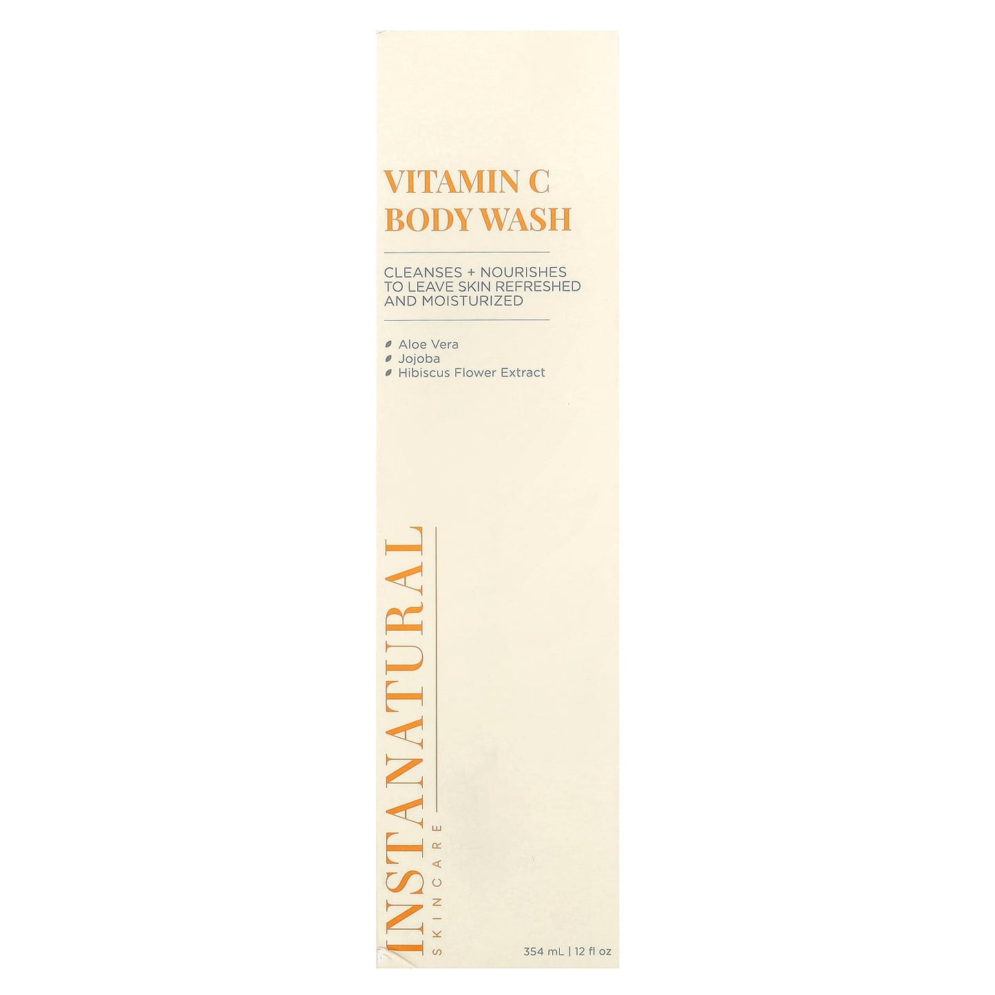 InstaNatural Vitamin C Body Wash, Moisturizing & Refreshing 12oz - Image 2