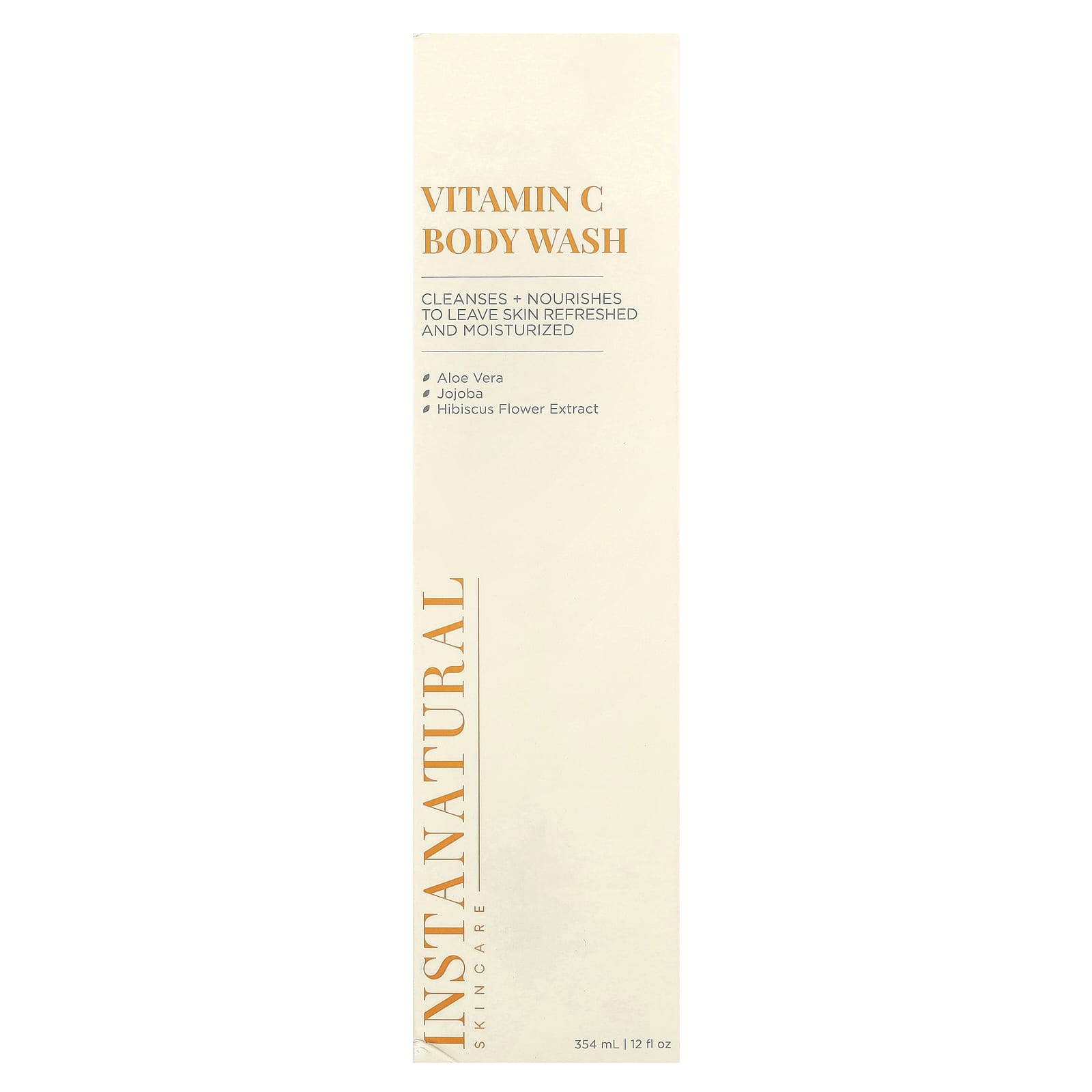 InstaNatural Vitamin C Body Wash, Moisturizing & Refreshing 12oz - Image 2