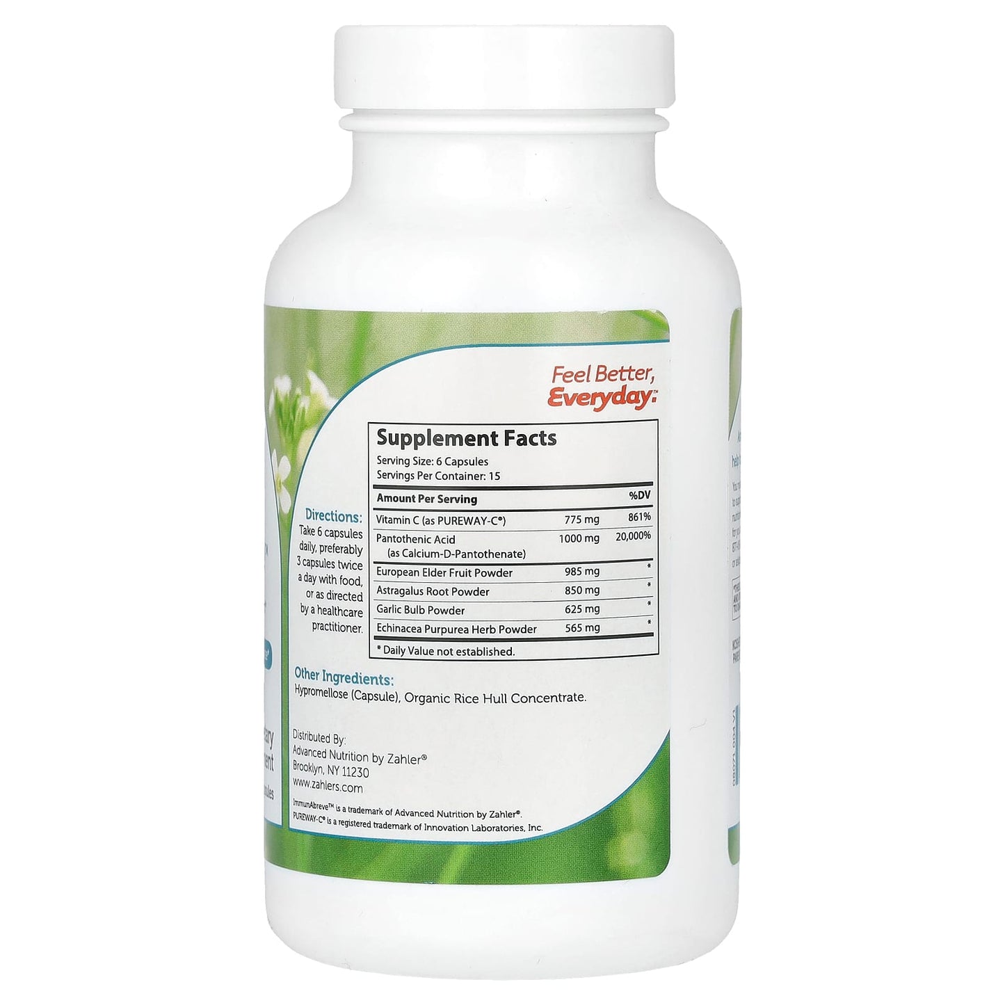 Zahler, ImmunAbreve, Complete Immune System Support , 90 Capsules - Image 2