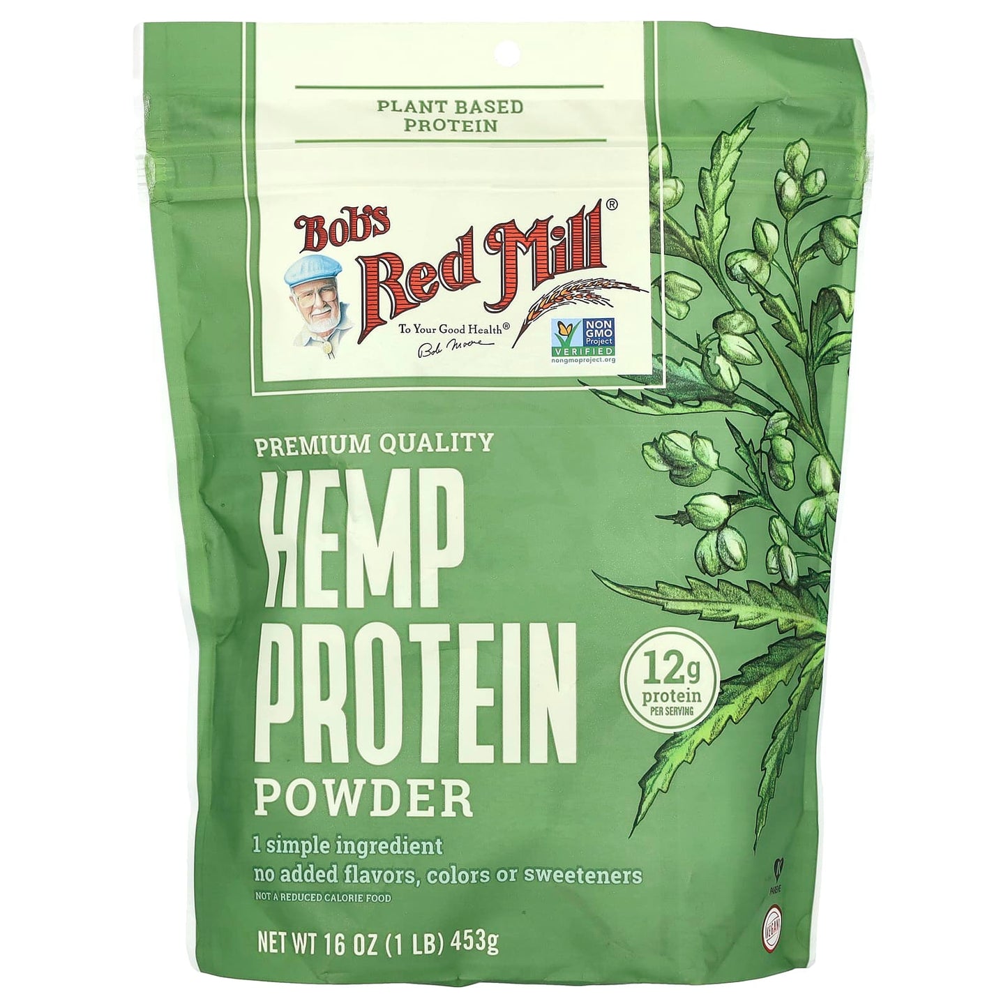 Hemp Protein Powder by Bob's Red Mill - 16 oz (453g) - Image 1