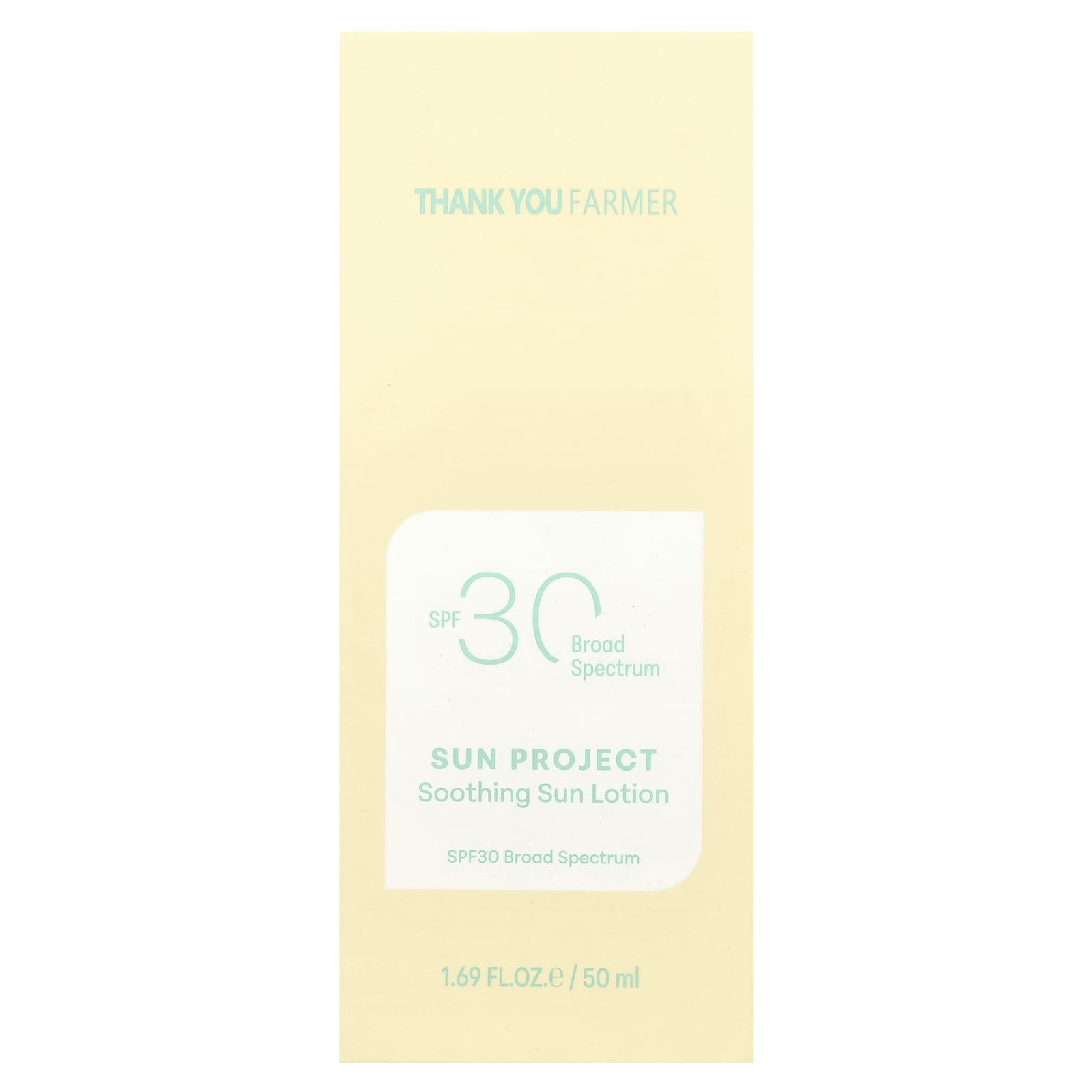Thank You Farmer, Sun Project, Soothing Sun Lotion, SPF 30 , 1.69 fl oz (50 ml) - Image 2