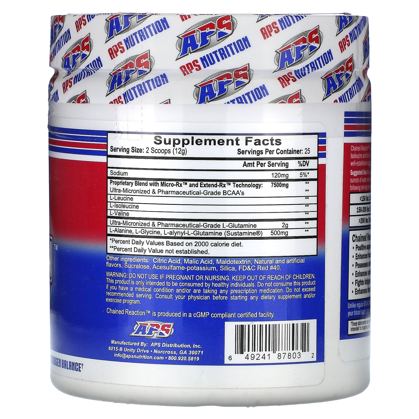 APS Chain'd Reaction - Watermelon Flavor, 10.58 oz - Image 2
