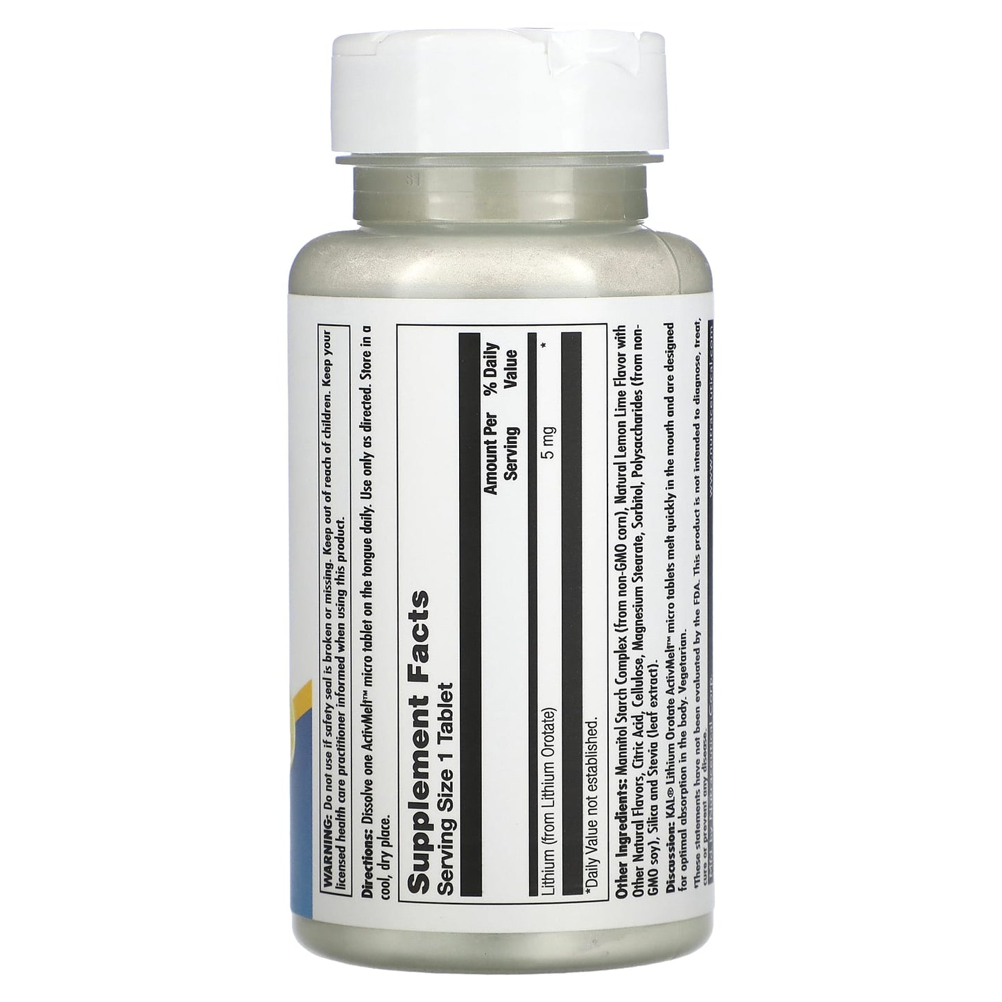 KAL Lithium Orotate Supplement for Daily Elemental Support - Image 2