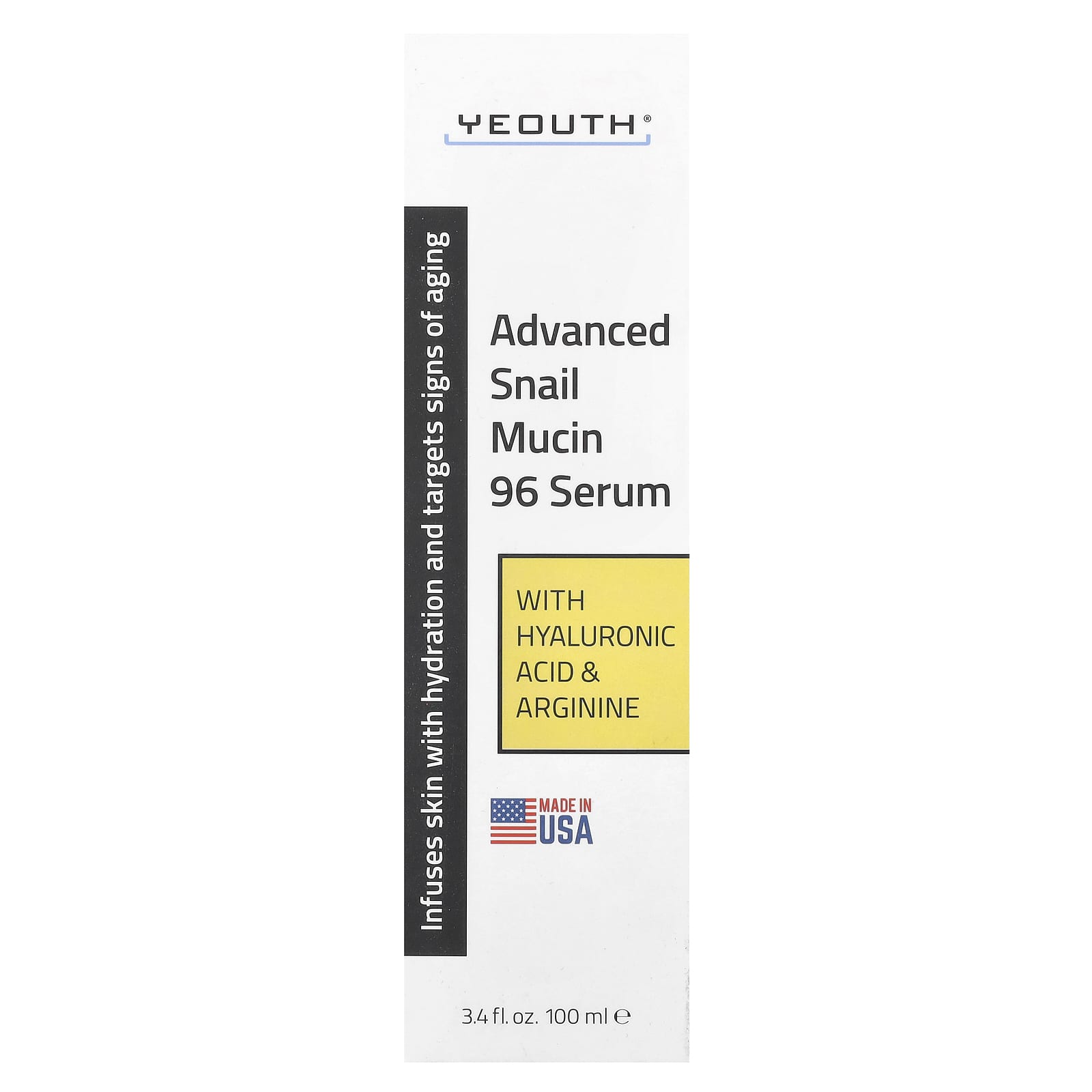 YEOUTH, Advanced Snail Mucin 96 Serum, 3.4 fl oz (100 ml) - Image 2