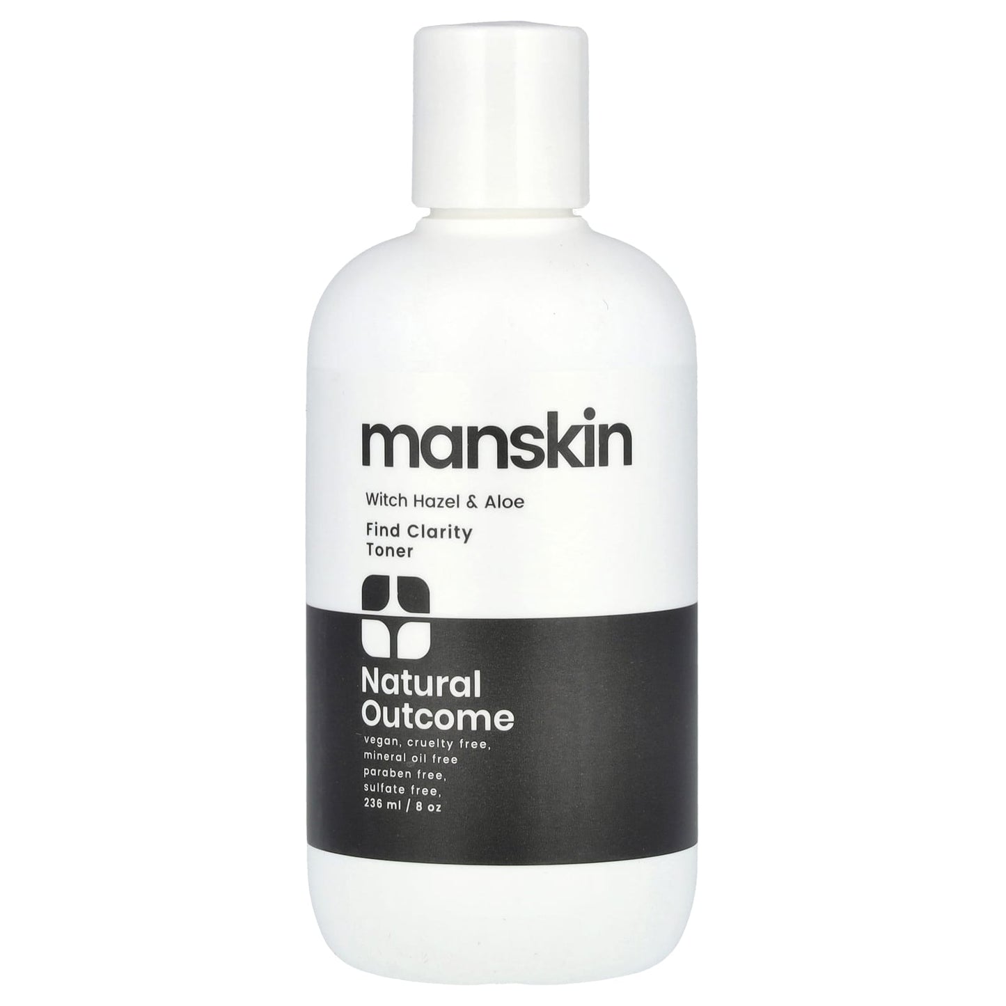 Natural Outcome, Man Skin, Find Clarity Toner, 8 oz (236 ml) - Image 1