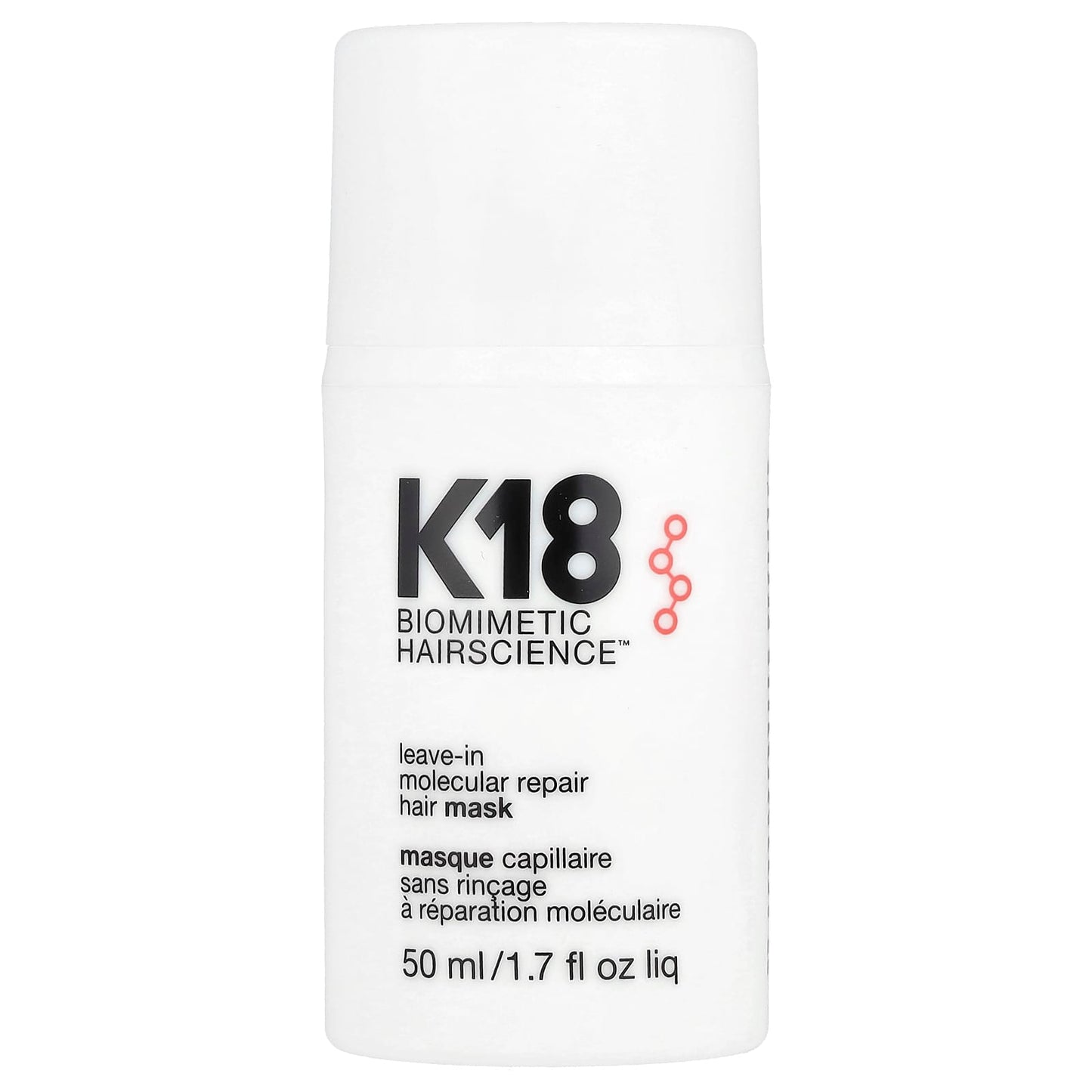 Revive Damaged Hair with K18 Molecular Repair Hair Mask, 50ml - Image 1