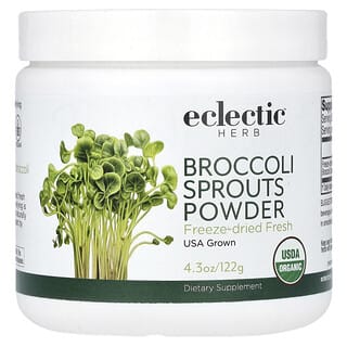 Organic Broccoli Sprouts Powder - 4.3 oz - Freeze-Dried & Vegan