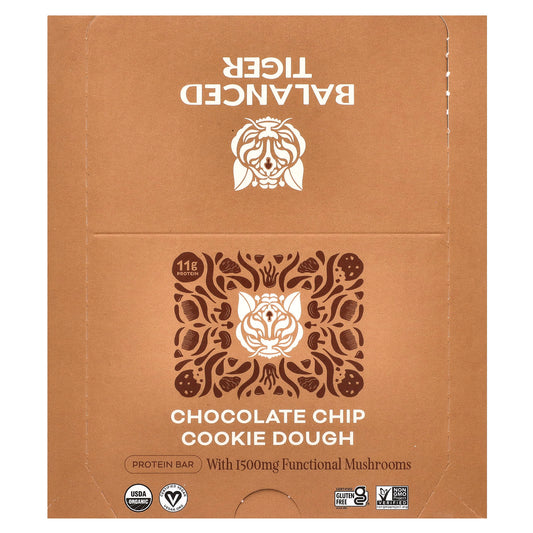 Organic Chocolate Chip Cookie Dough Protein Bars by Balanced Tiger - Image 1