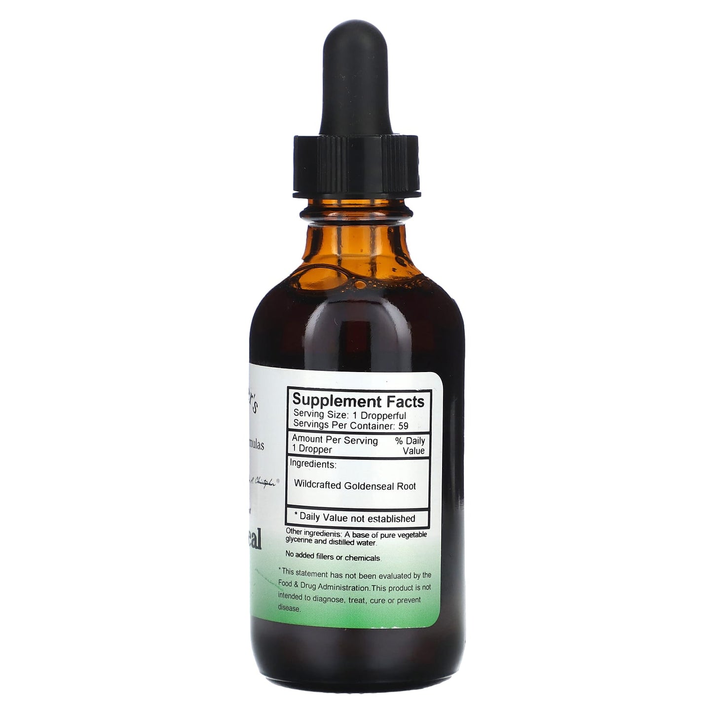 Goldenseal Root Extract by Christopher's Original Formulas, 2 fl oz - Image 2