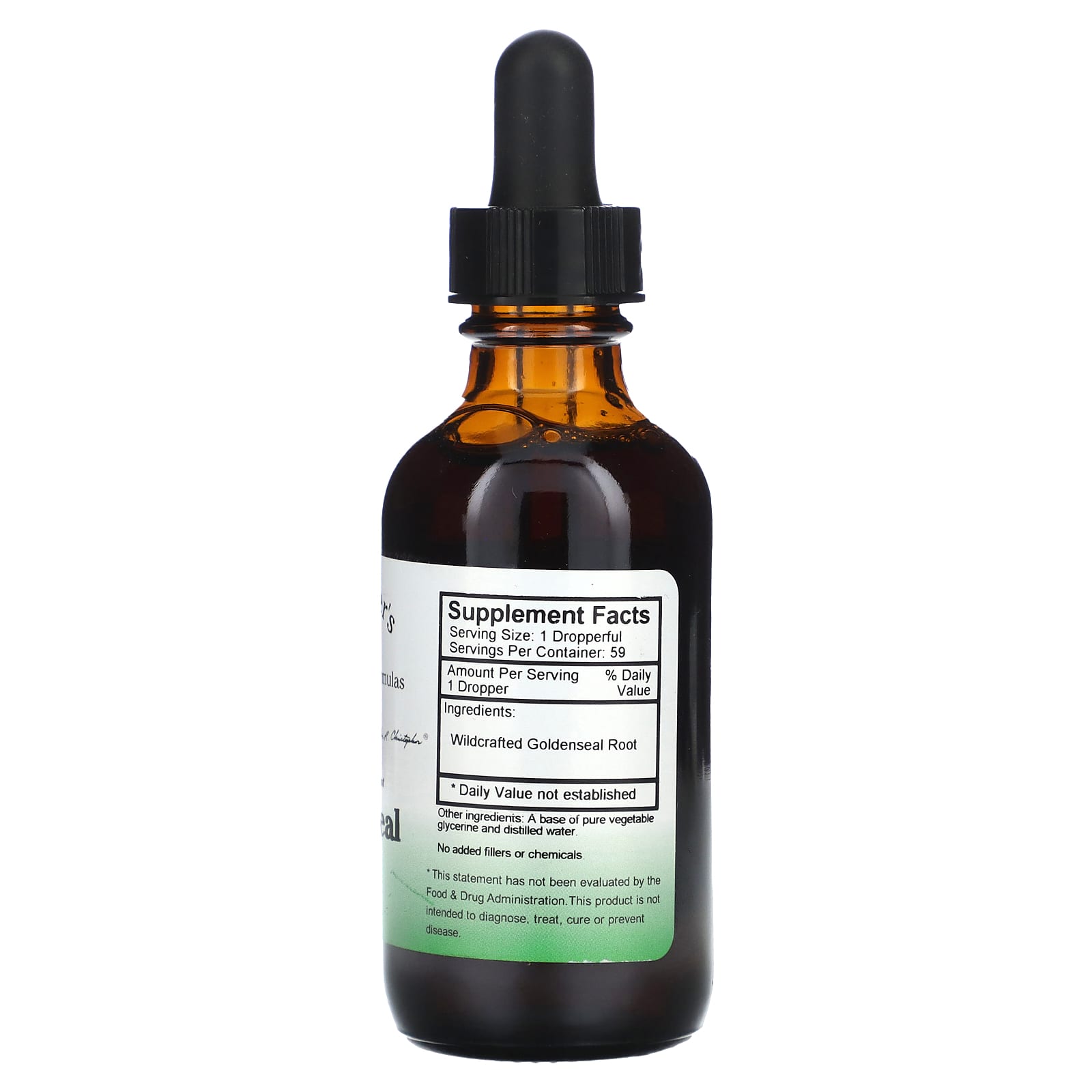Goldenseal Root Extract by Christopher's Original Formulas, 2 fl oz - Image 2