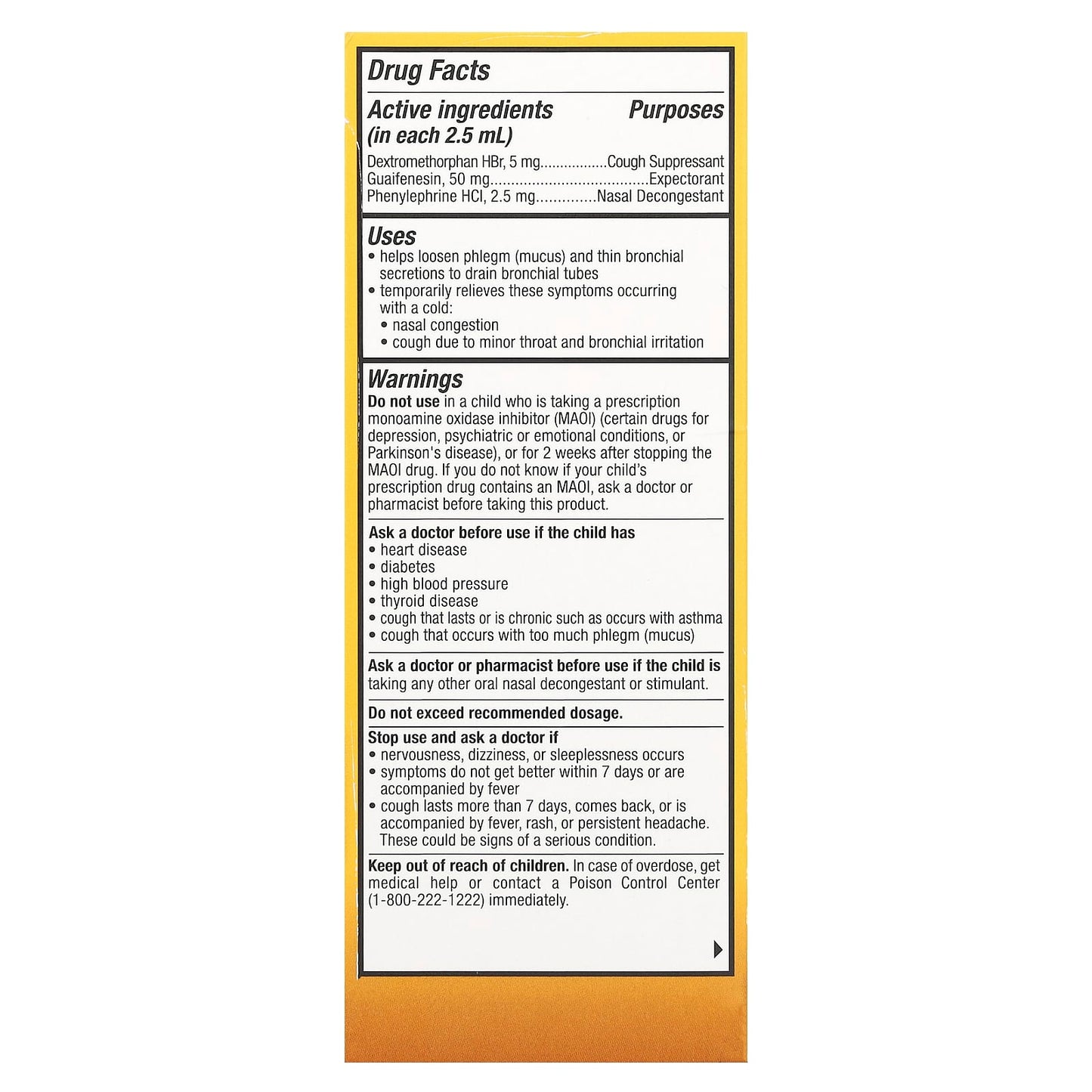 Tukol, Honey Children, Cough & Congestion, Ages 4+, Natural Honey, 4 fl oz (118 ml) - Image 2