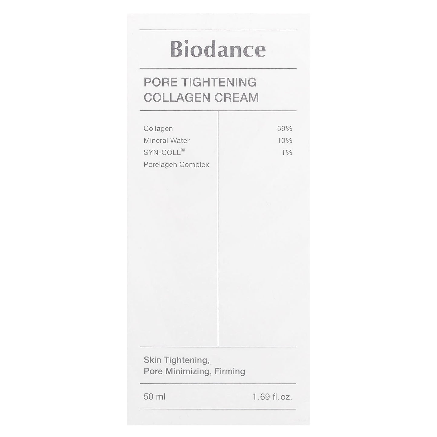Biodance Pore Tightening Collagen Cream, 1.69 fl oz (50 ml) - Image 2