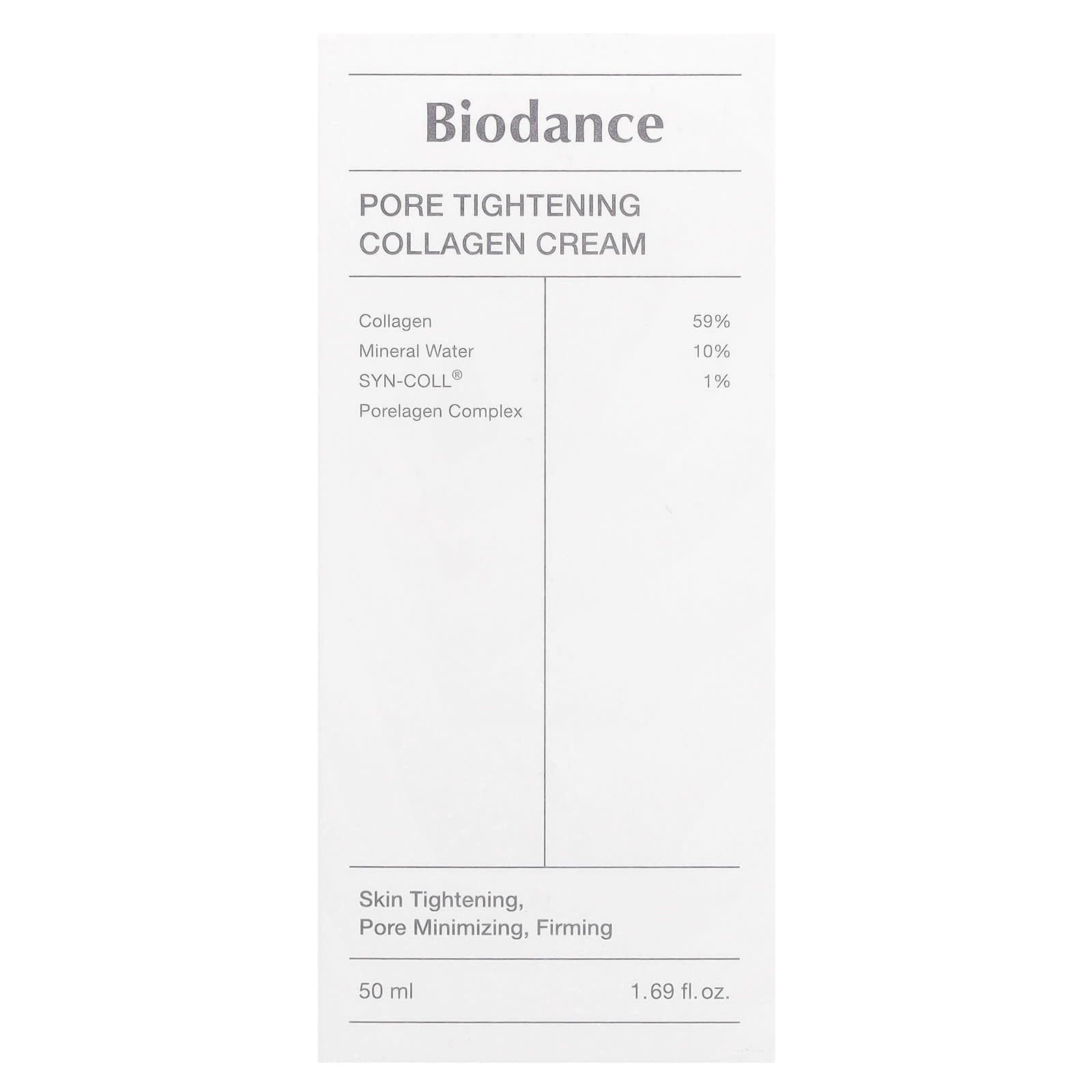 Biodance Pore Tightening Collagen Cream, 1.69 fl oz (50 ml) - Image 2