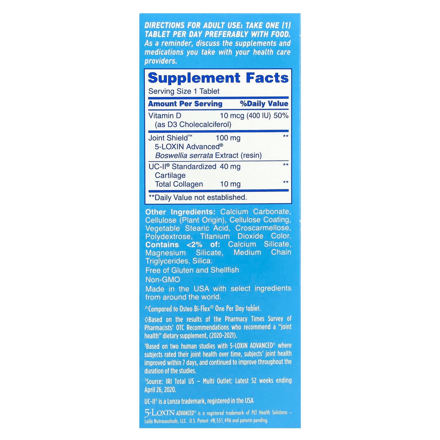 Osteo Bi-Flex, Joint Health, Ease, Advanced Triple Action, 2 Pack, 28 Mini Tablets Each - Image 2