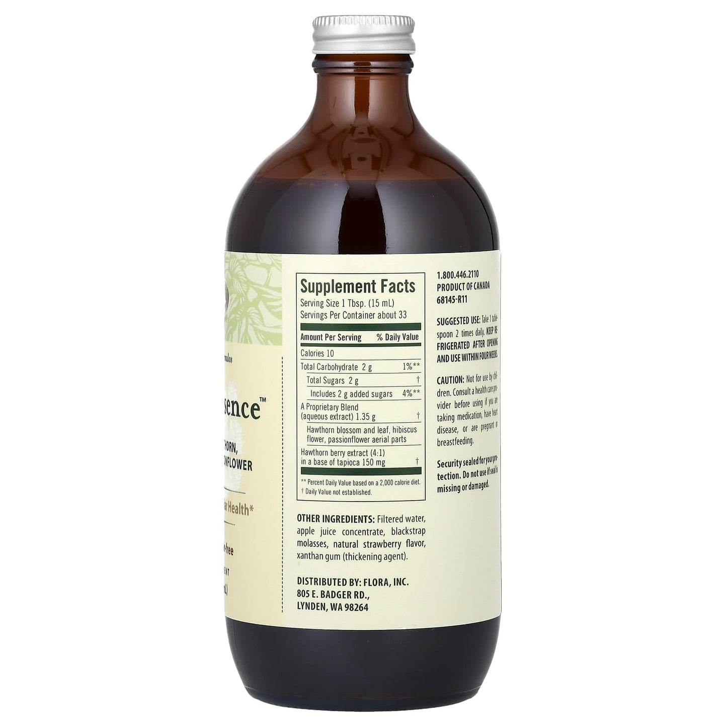 Support Heart Health with Flora's Cardio-Essence Liquid Tonic - Image 2