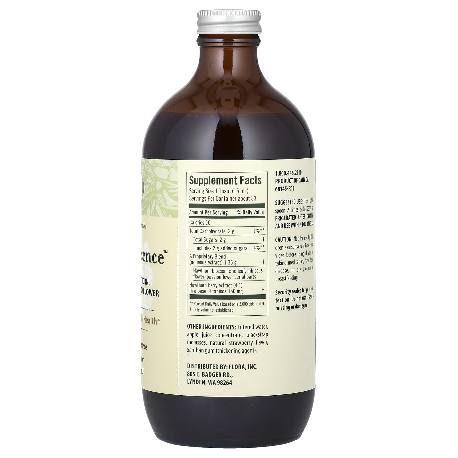 Support Heart Health with Flora's Cardio-Essence Liquid Tonic - Image 2