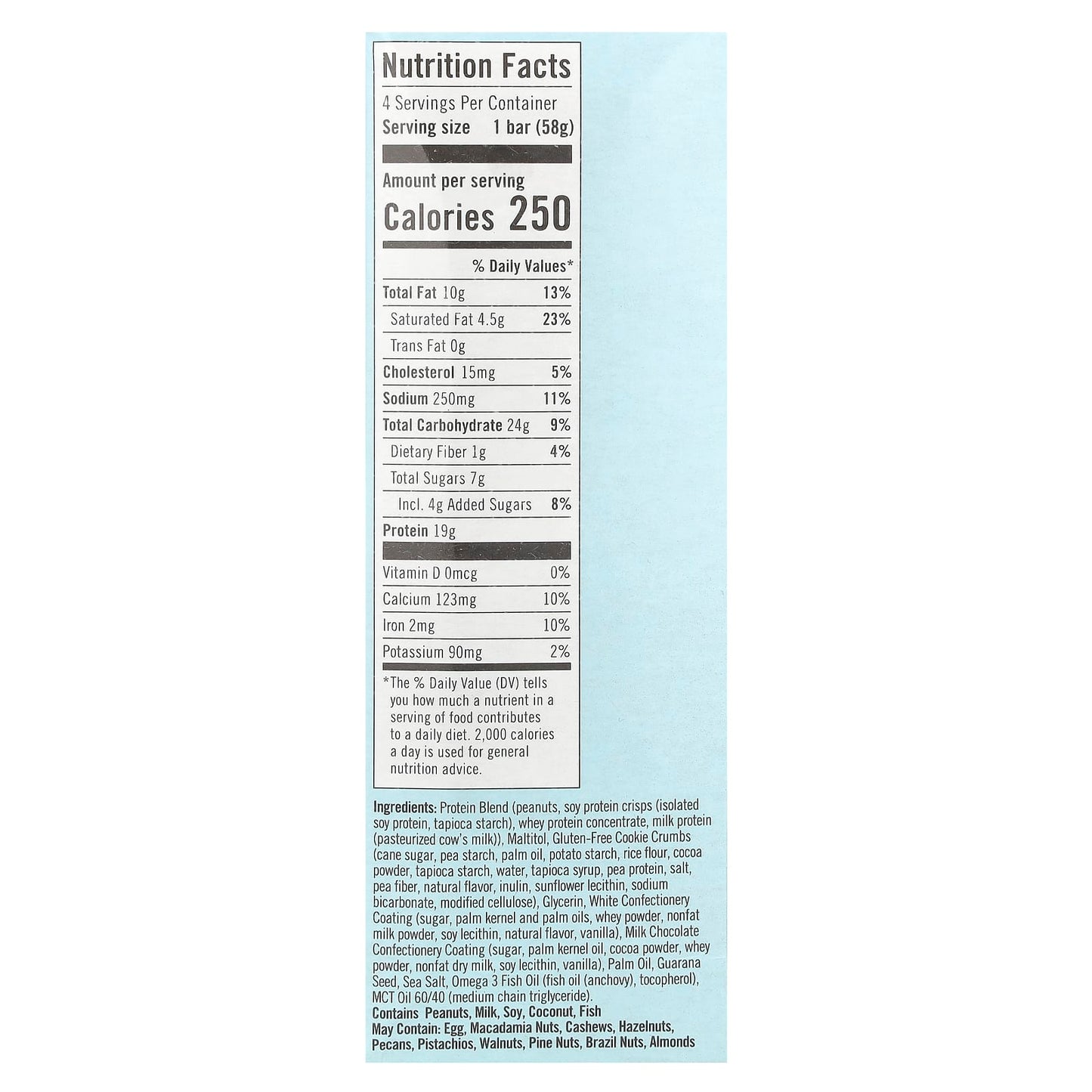 Cookies 'N Cream Protein Bars by JiMMY! - Gluten Free & High Protein - Image 2