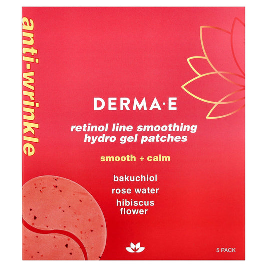 Retinol Line Smoothing Hydro Gel Patches for All Skin Types - 5 Pack - Image 1