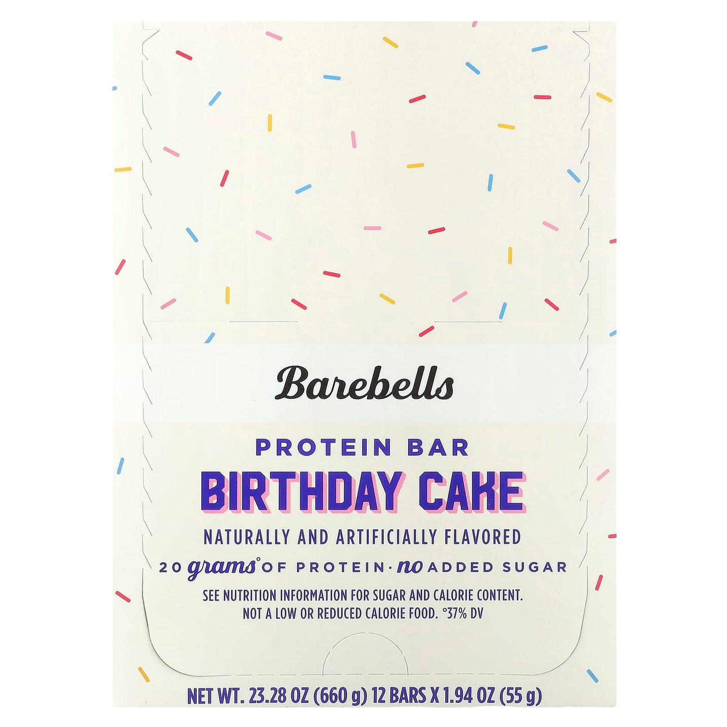 Birthday Cake Protein Bars | 12 Count | Barebells - Image 1