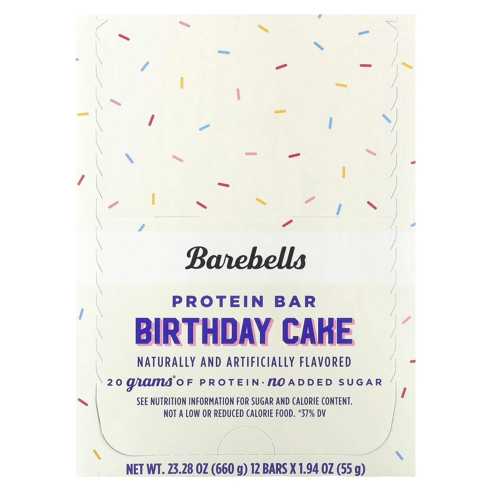 Birthday Cake Protein Bars | 12 Count | Barebells - Image 1